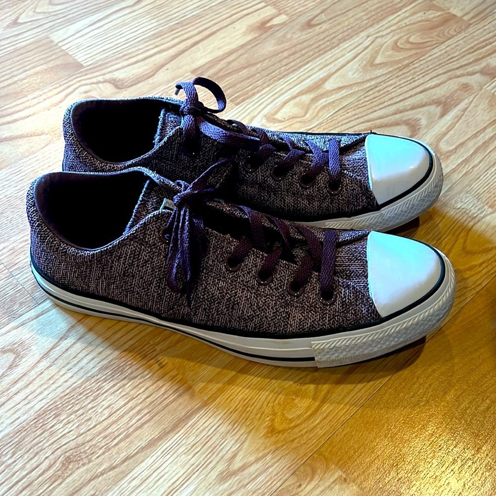 Purple Converse, size 10